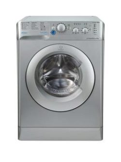 Indesit Innex Bwc61452Suk 6Kg Load, 1400 Spin Washing Machine - Silver